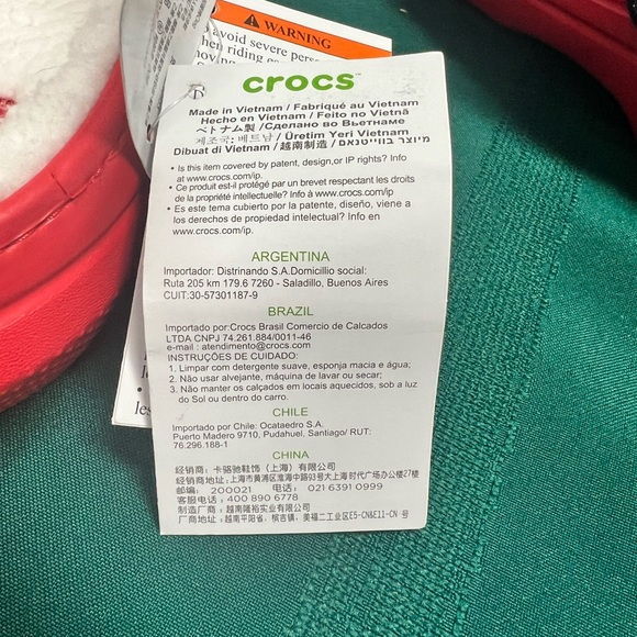 Crocs Santa fleece lined Christmas/Holiday - Picture 9 of 10